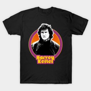 Retro Style Harvey Keitel Fan Art Design T-Shirt